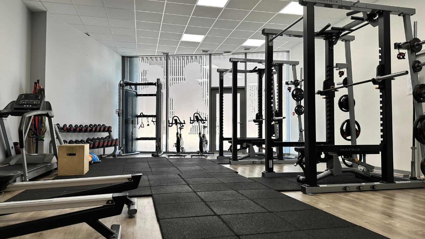 Salle de sport équipée Matrix